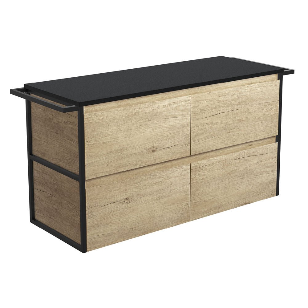 Amato Wall-Hung Cabinet With Panels