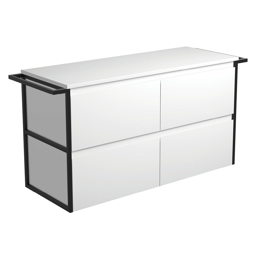 Amato Wall-Hung Cabinet With Panels