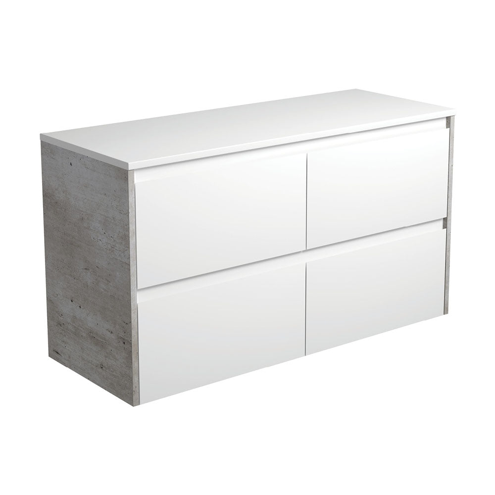 Amato Wall-Hung Cabinet With Panels