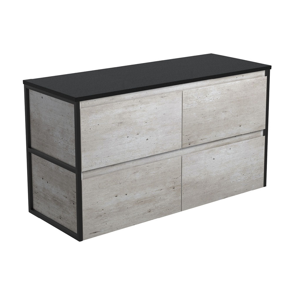 Amato Wall-Hung Cabinet With Panels