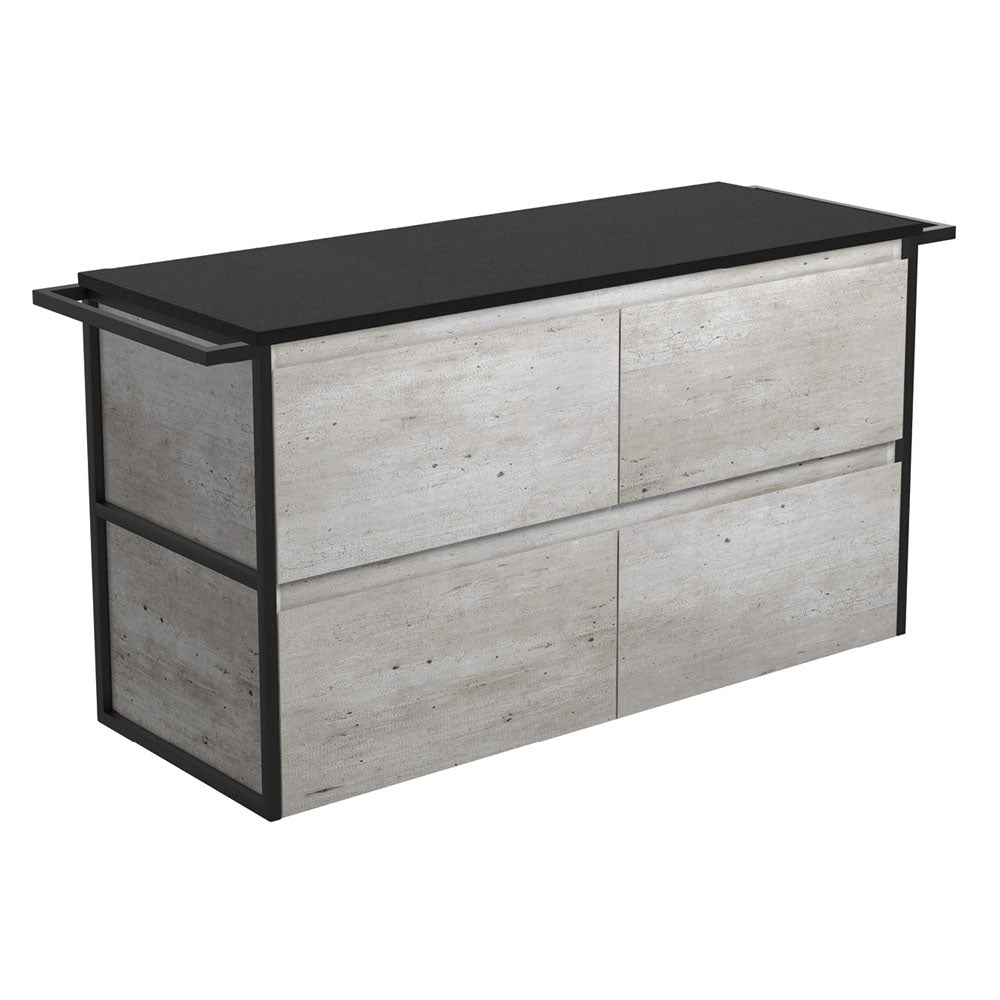 Amato Wall-Hung Cabinet With Panels