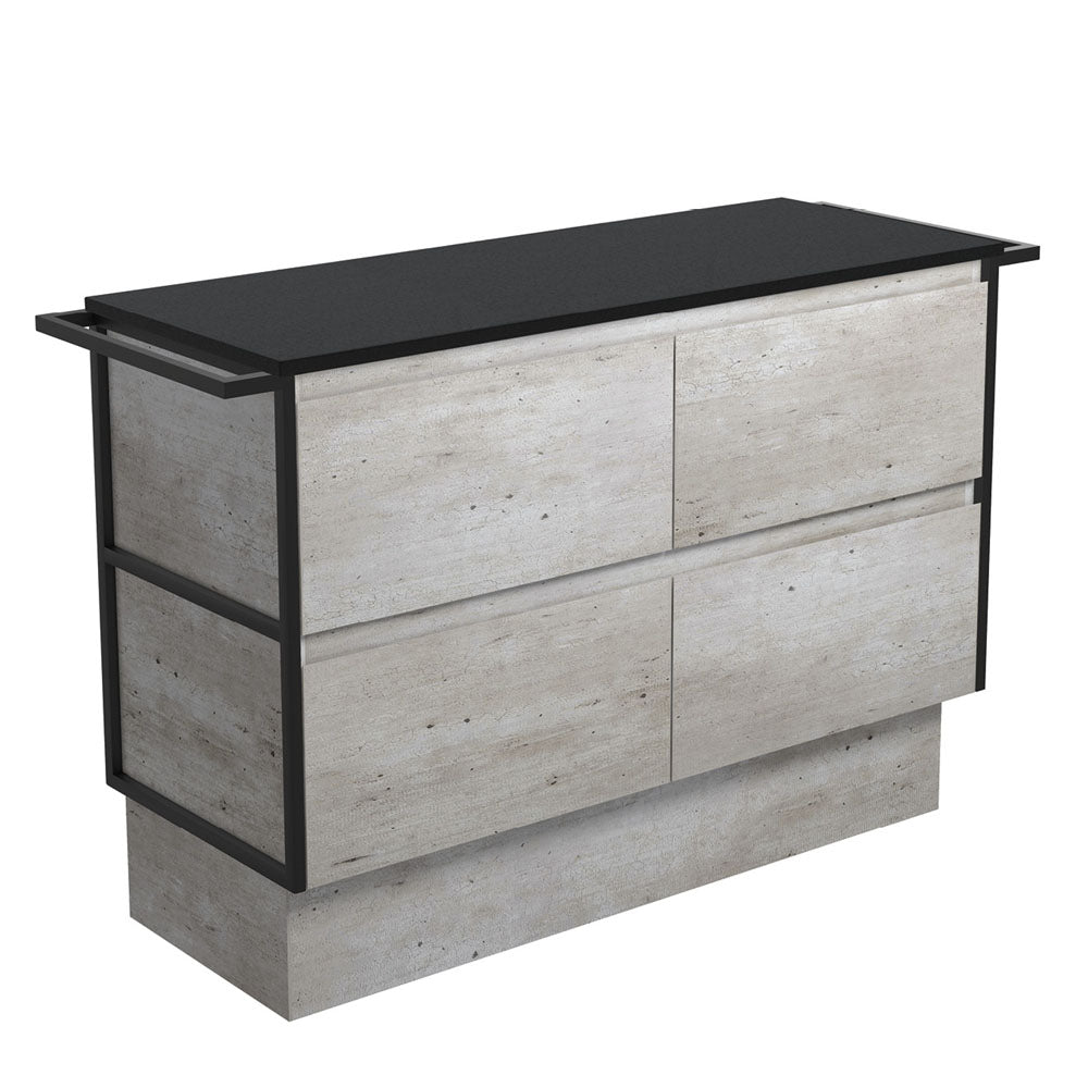 Amato Freestanding Cabinet with Panels