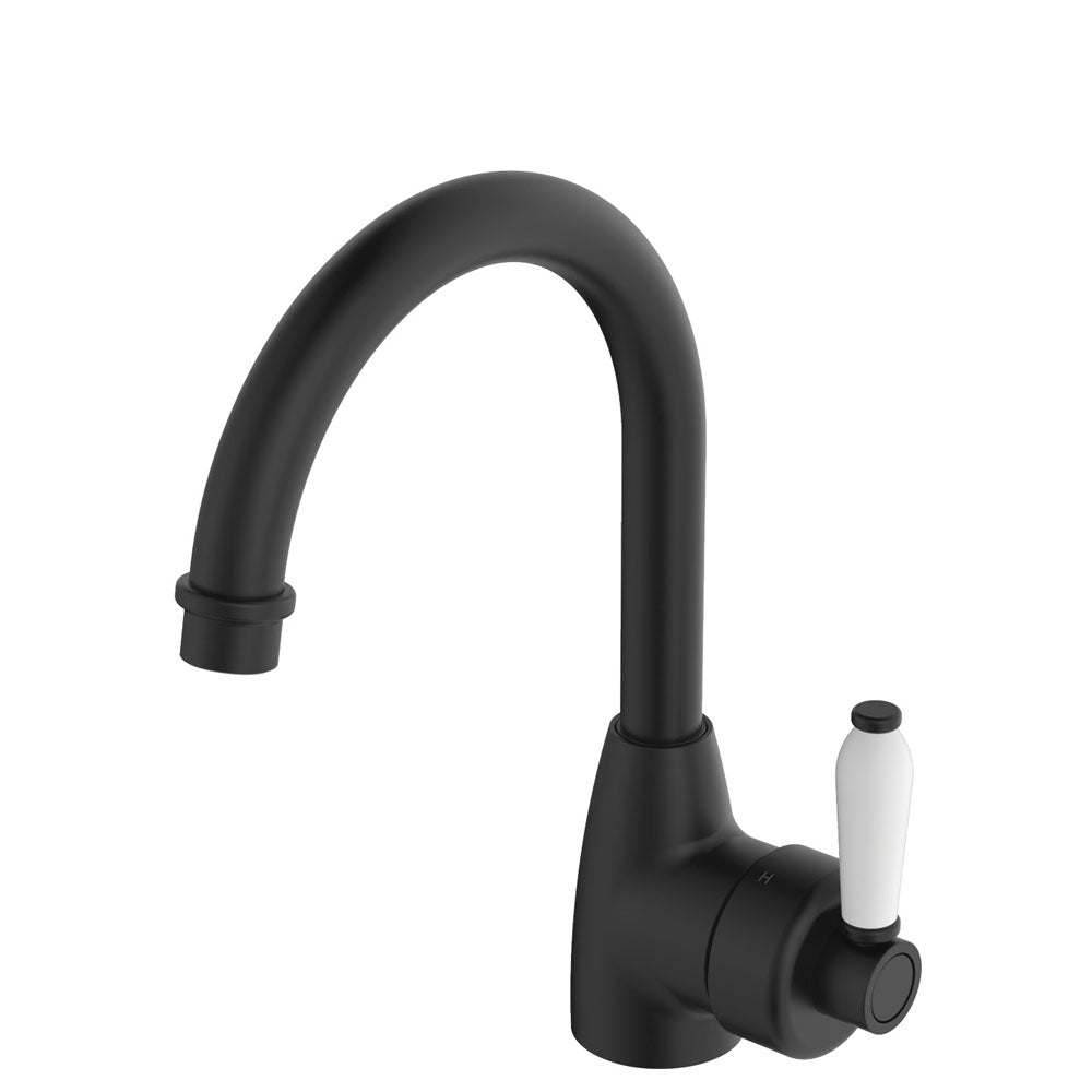 Eleanor Gooseneck Basin Mixer