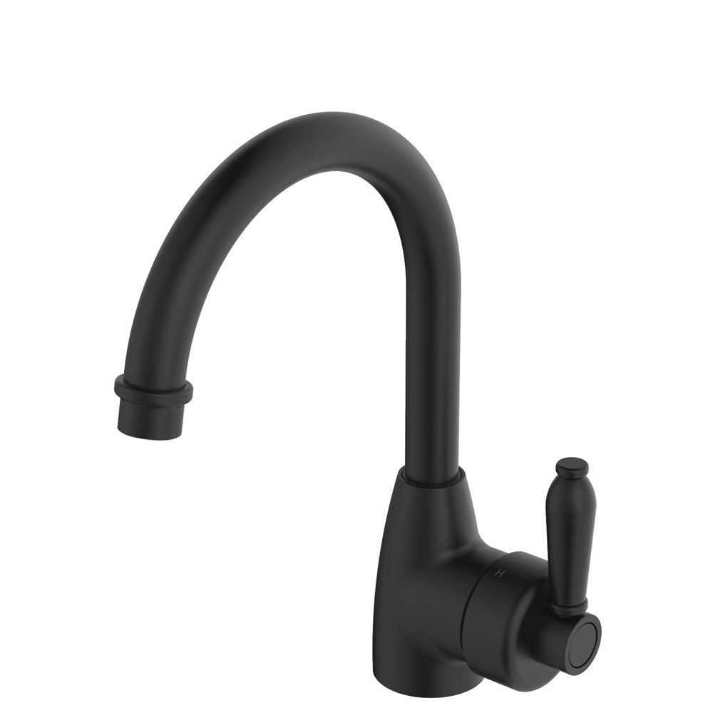 Eleanor Gooseneck Basin Mixer