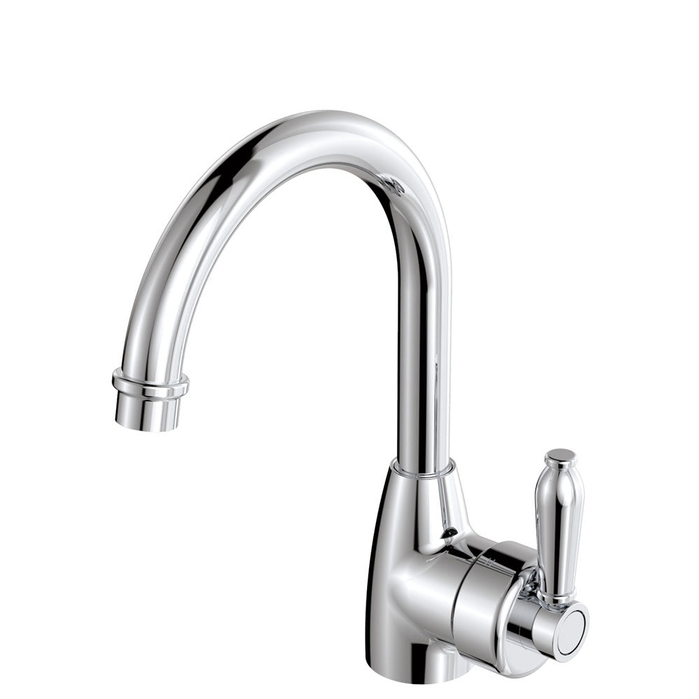 Eleanor Gooseneck Basin Mixer