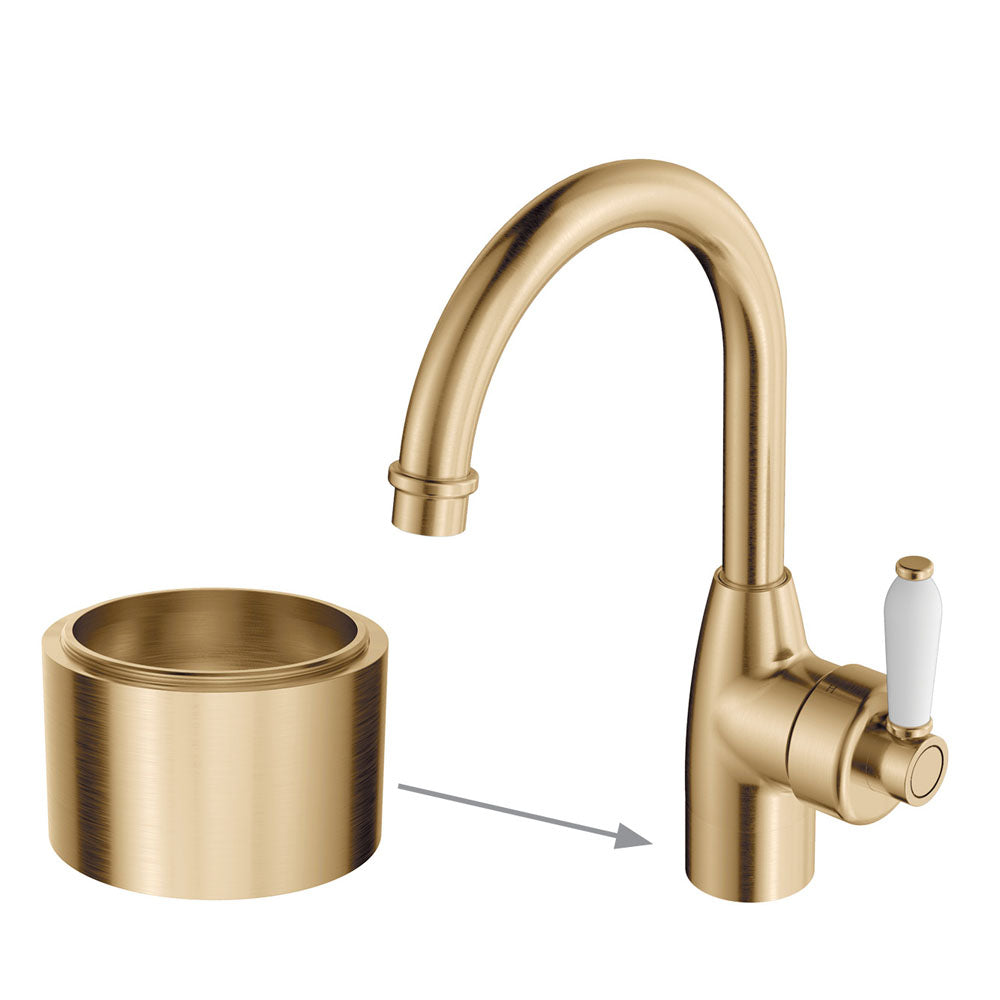 Eleanor 30mm Base Riser for Basin Mixers
