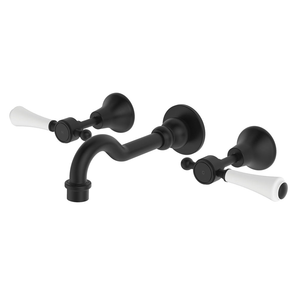 Lillian Lever Basin/Bath Wall Set