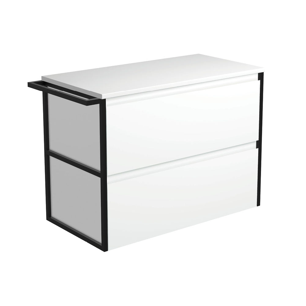 Amato Wall-Hung Cabinet With Panels