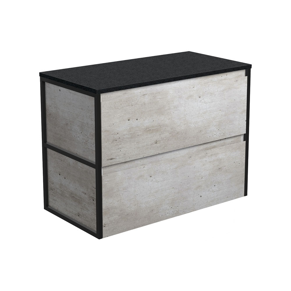 Amato Wall-Hung Cabinet With Panels