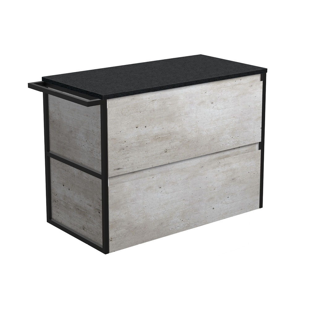 Amato Wall-Hung Cabinet With Panels