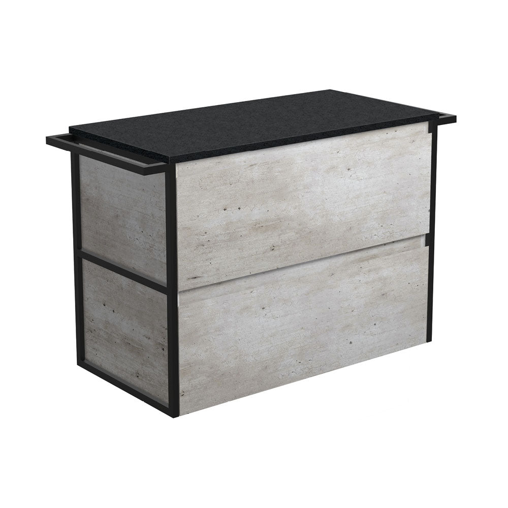 Amato Wall-Hung Cabinet With Panels