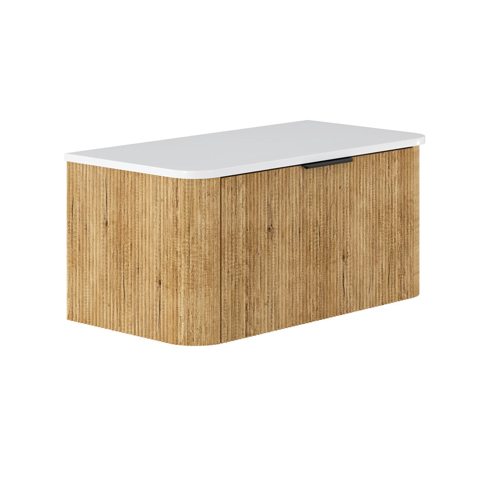 Minka Curved Wall Hung Cabinet