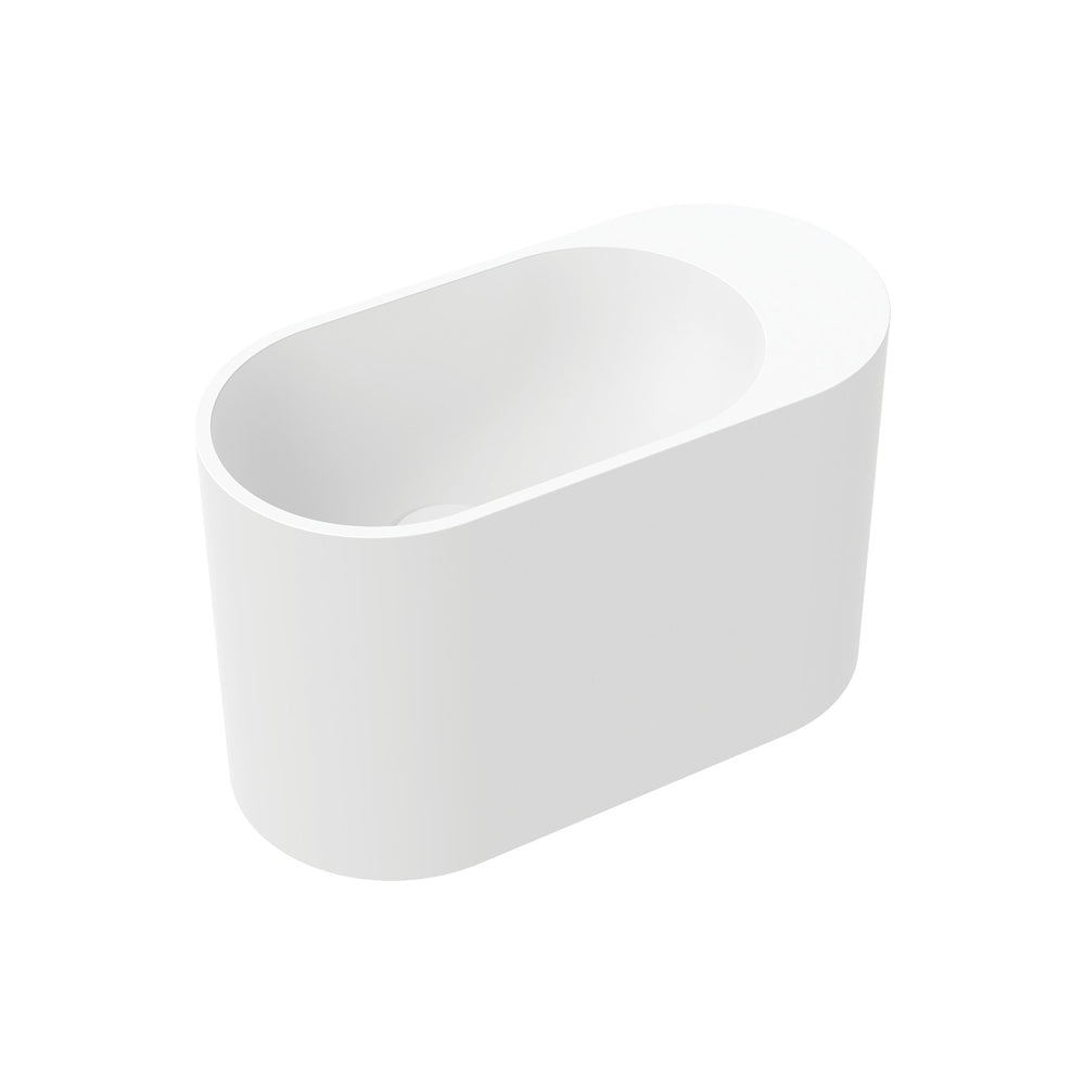 Ari Solid Surface Wall Basin, 1 Tap Hole