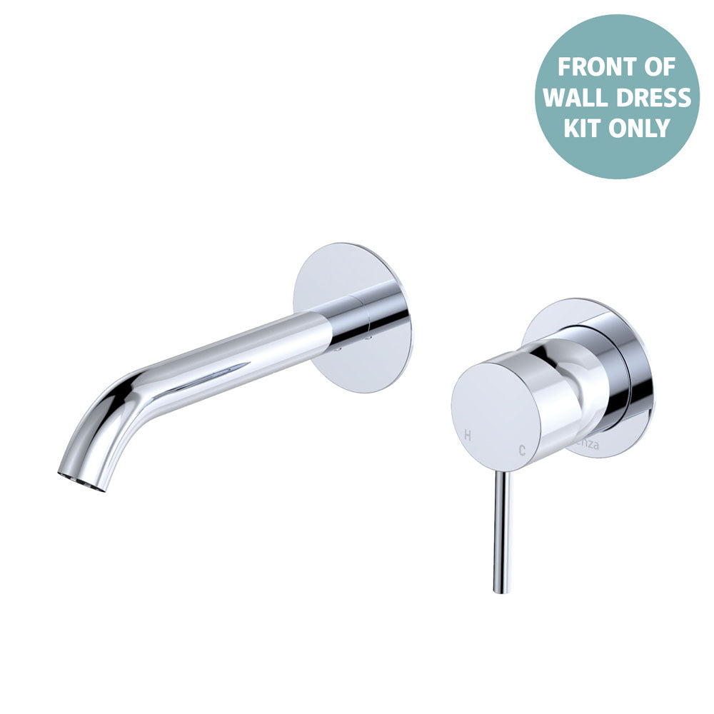 Kaya Basin/Bath Wall Mixer Dress Kit, Round Plates, 160mm Outlet