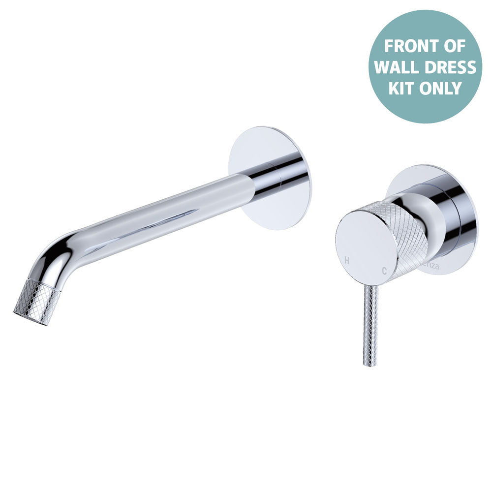 Axle Wall Basin/Bath Mixer Dress Kit, Round Plates