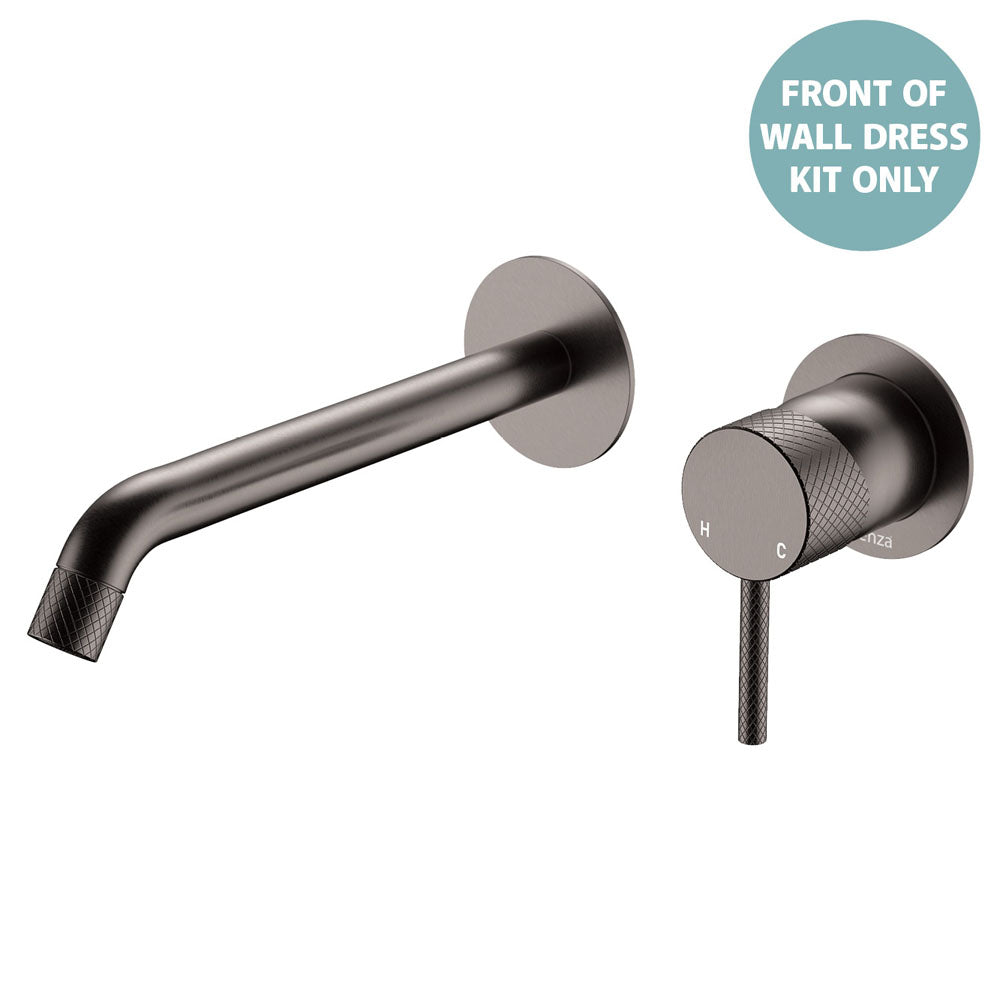 Axle Wall Basin/Bath Mixer Dress Kit, Round Plates