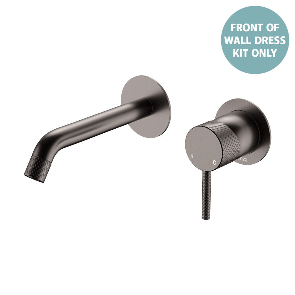Axle Wall Basin/Bath Mixer Dress Kit, Round Plates
