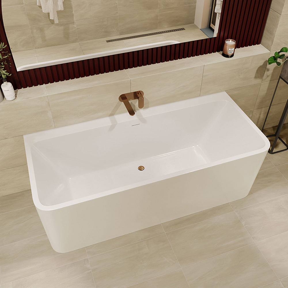 Delta Back-To-Wall Acrylic Bath