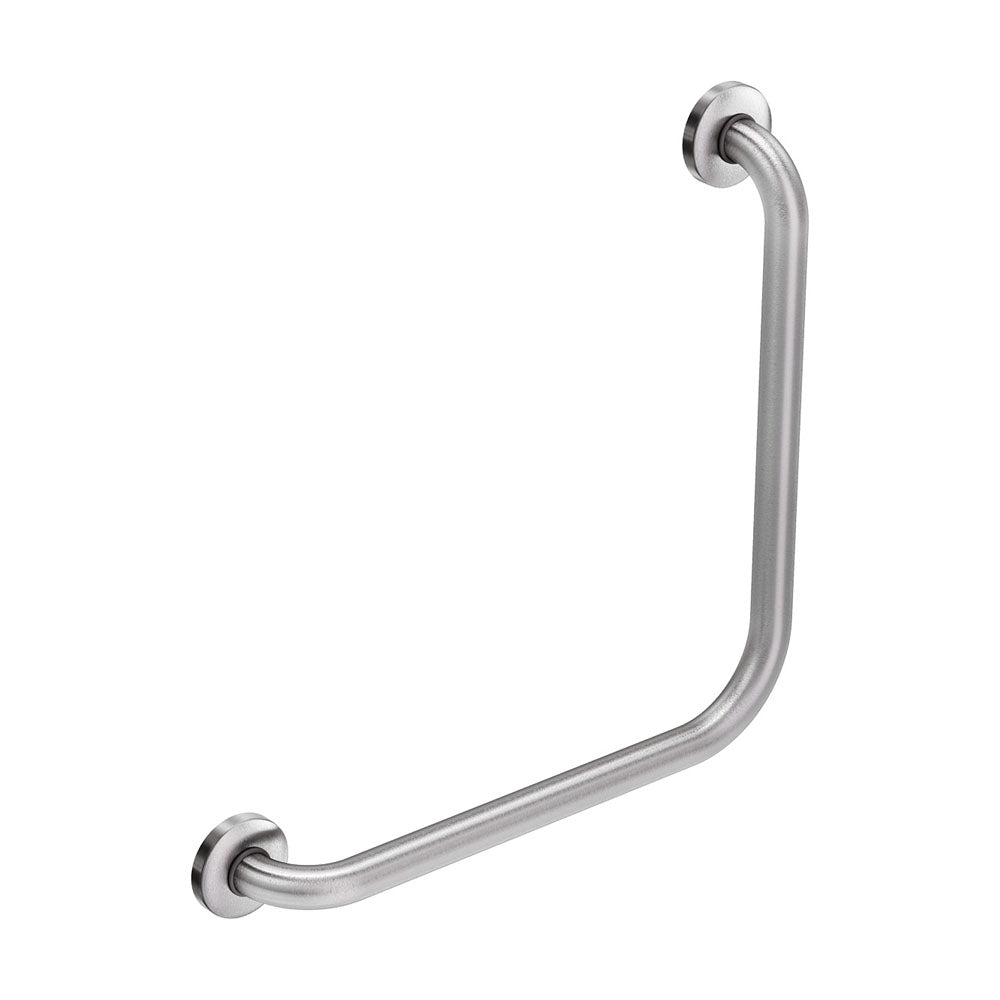 90° Ambulant Grab Rail, Matte Black