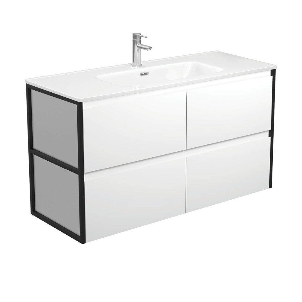Joli Amato Vanity - Matte Black Frames