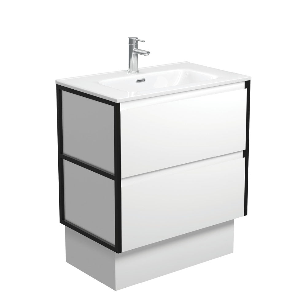 Joli Amato Vanity - Matte Black Frames
