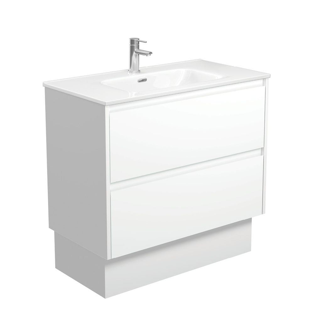 Joli Amato Satin White Vanity