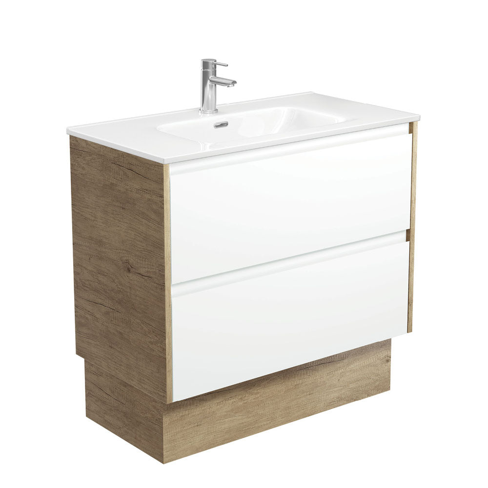 Joli Amato Satin White Vanity