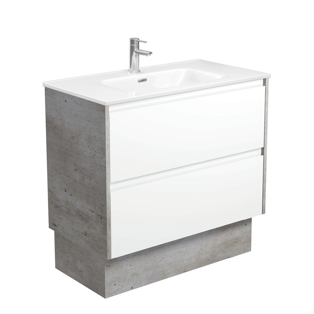 Joli Amato Satin White Vanity