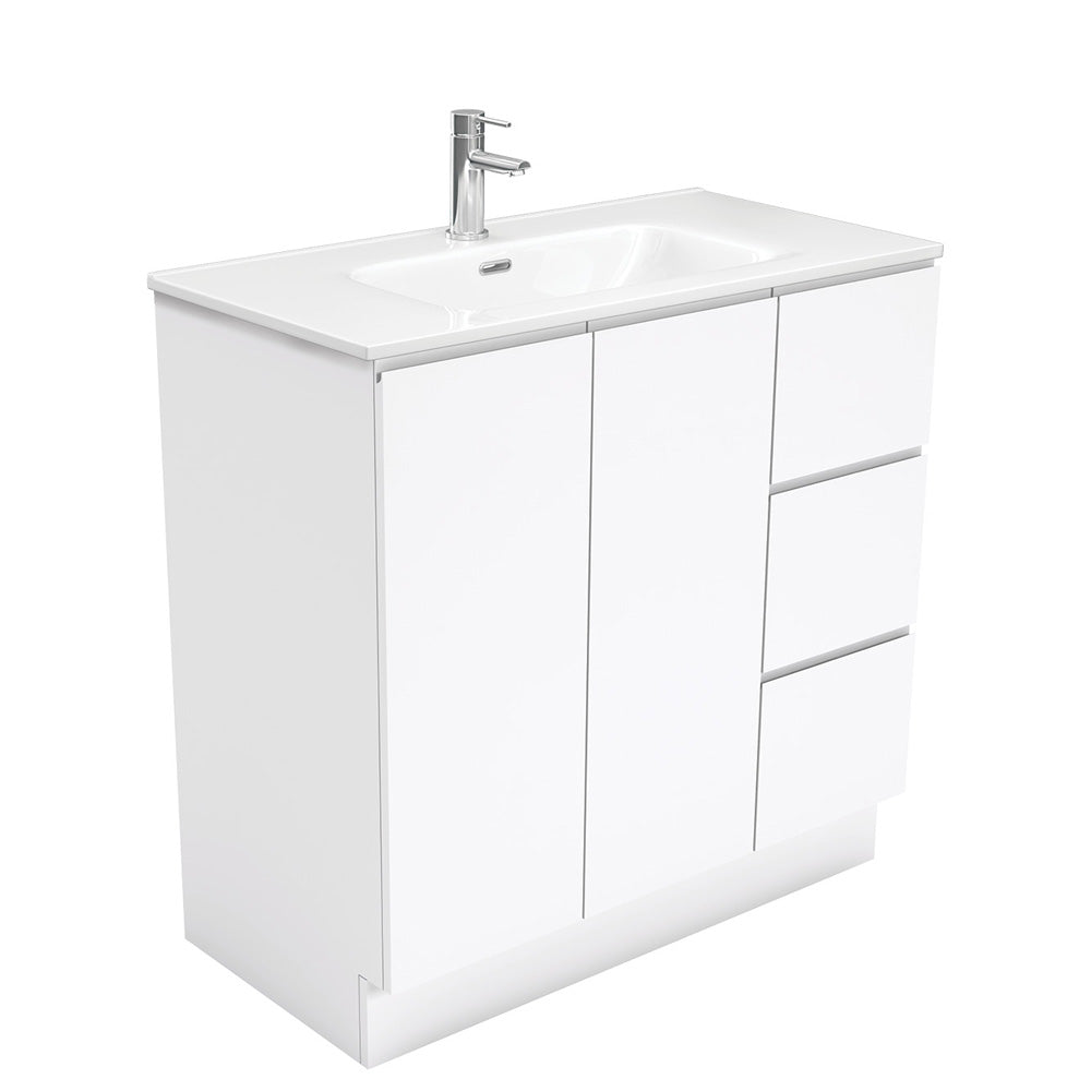Joli Fingerpull Vanity - Left Drawers