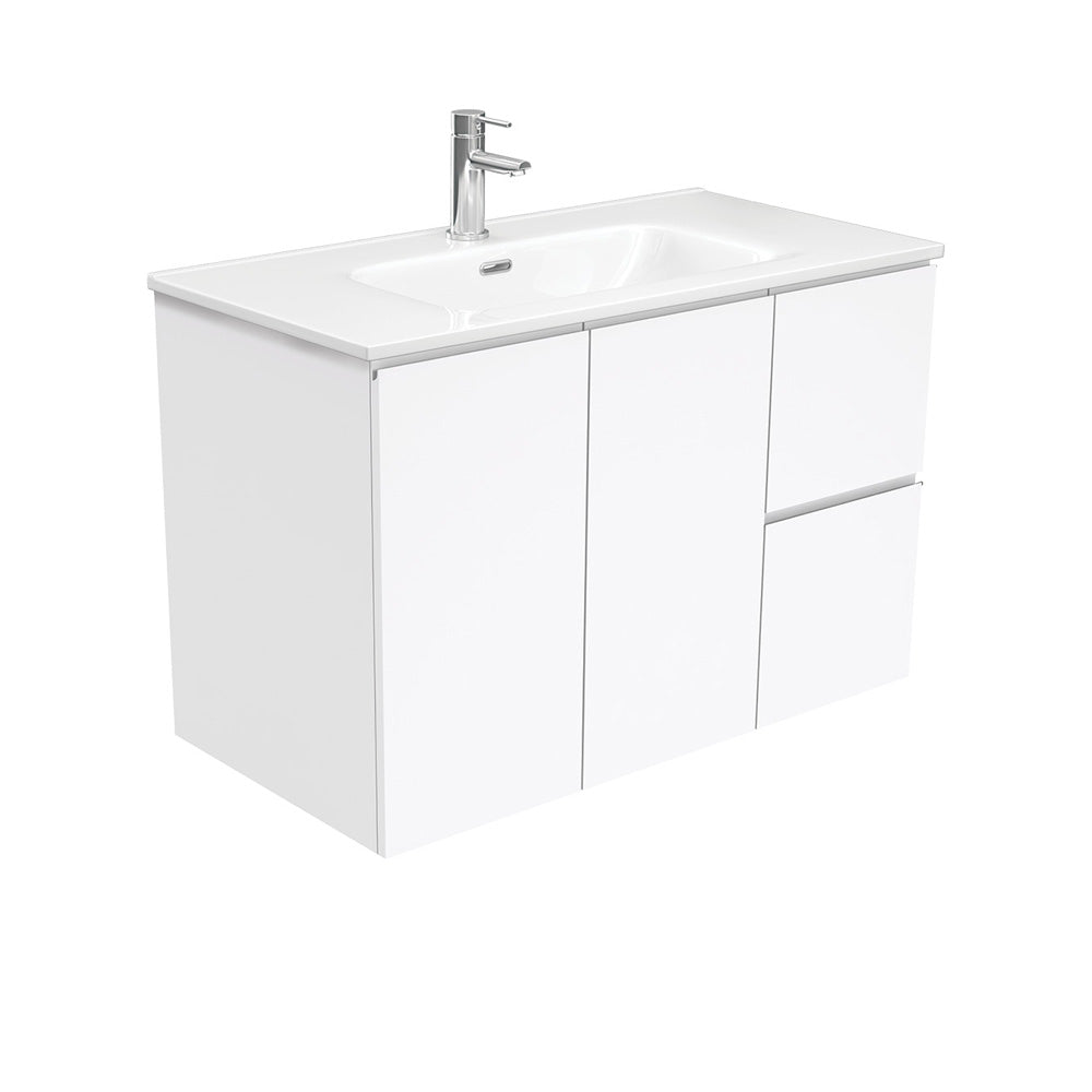 Joli Fingerpull Vanity - Left Drawers