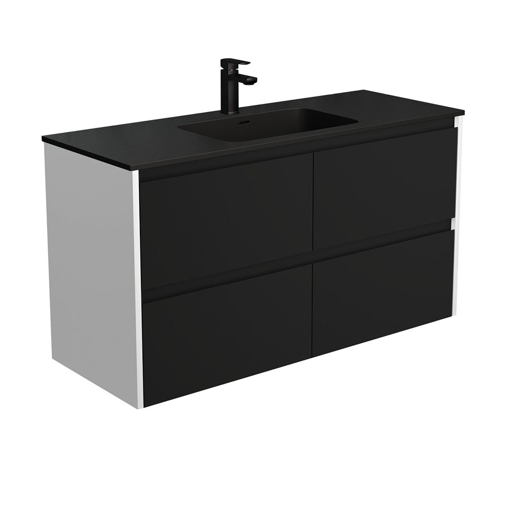Montana Amato Satin Black Vanity