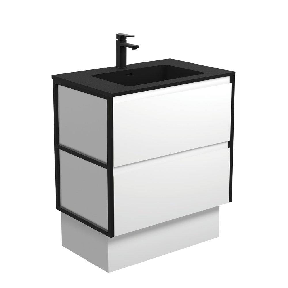 Montana Amato Satin White Vanity