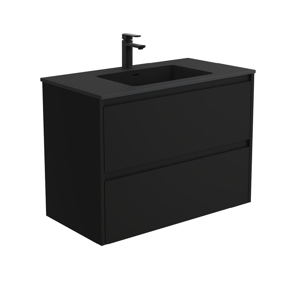Montana Amato Satin Black Vanity