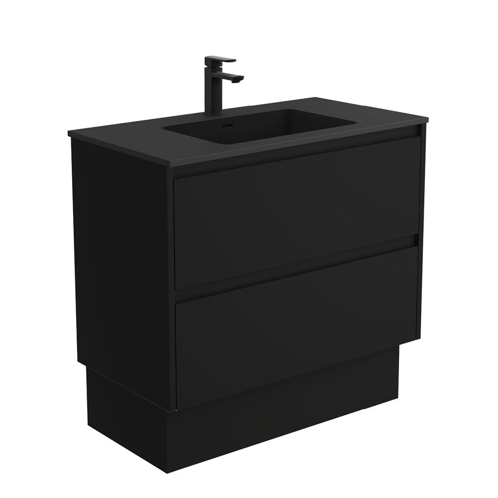 Montana Amato Satin Black Vanity
