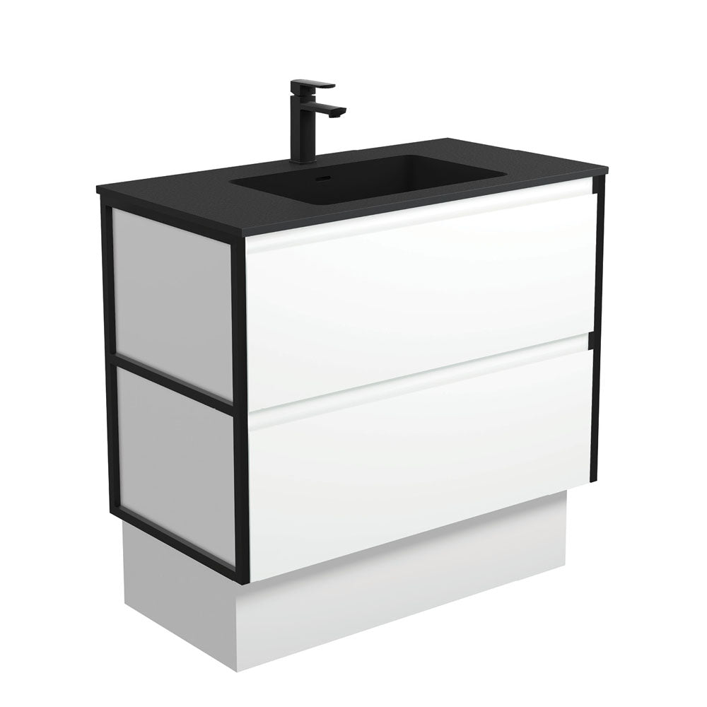 Montana Amato Satin White Vanity