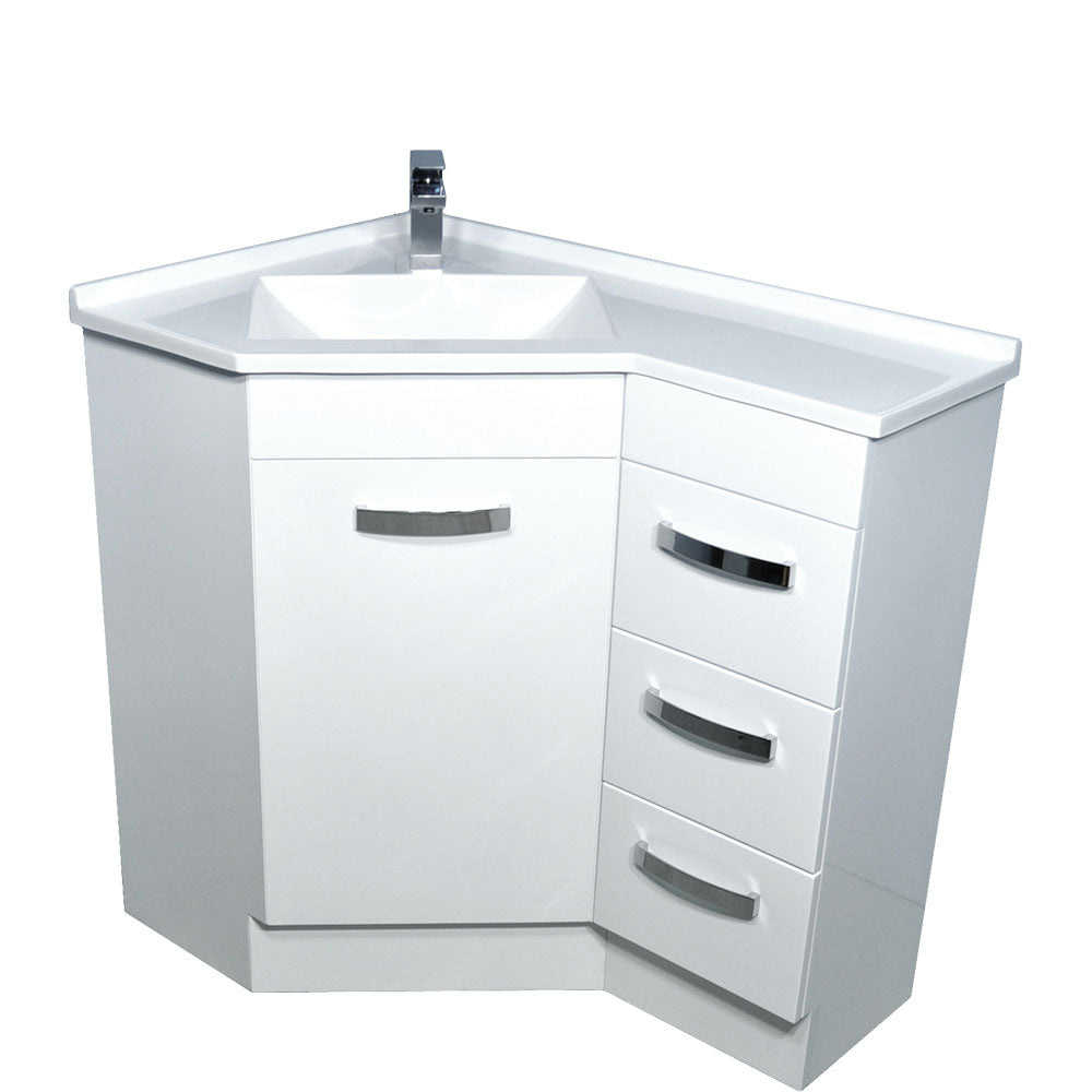 Corner Vanity