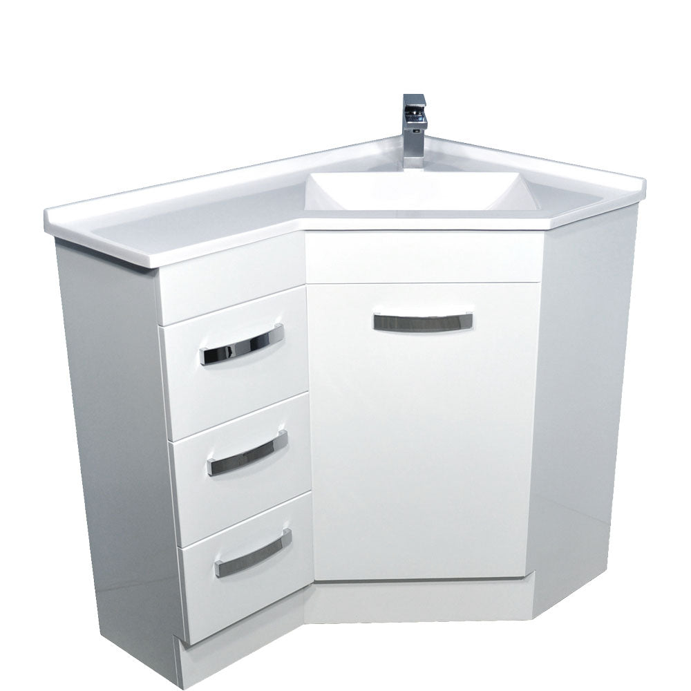 Corner Vanity