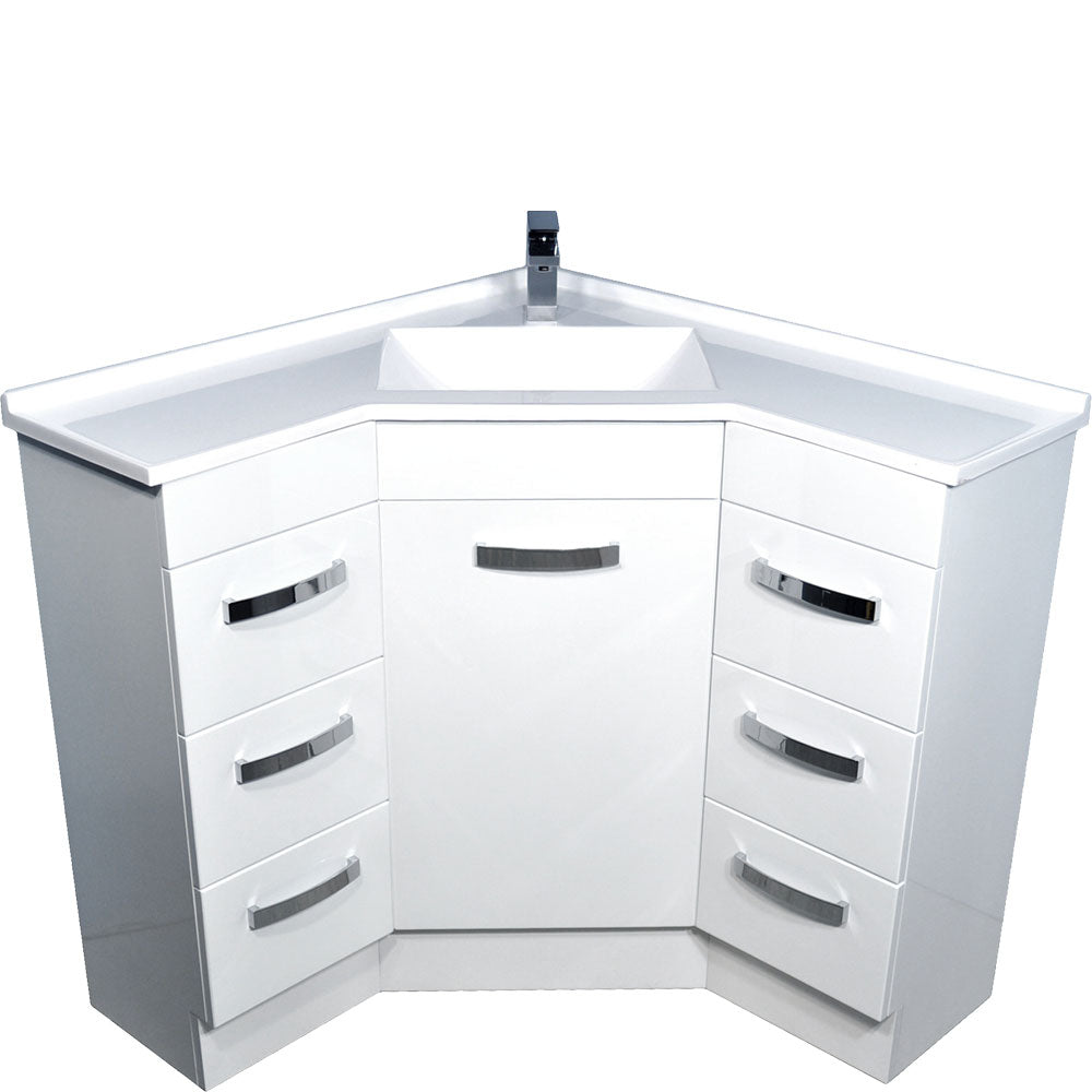 Corner Vanity