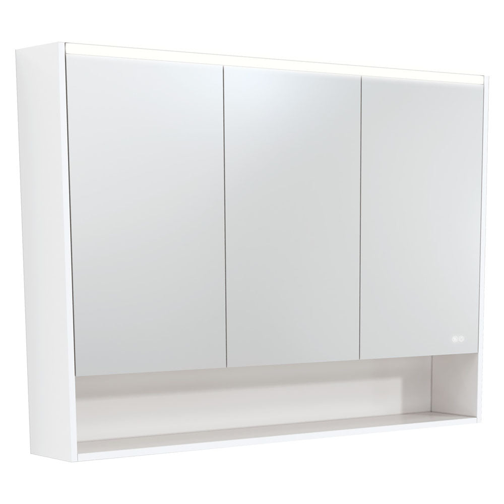 LED Mirror Cabinet with Display Shelf