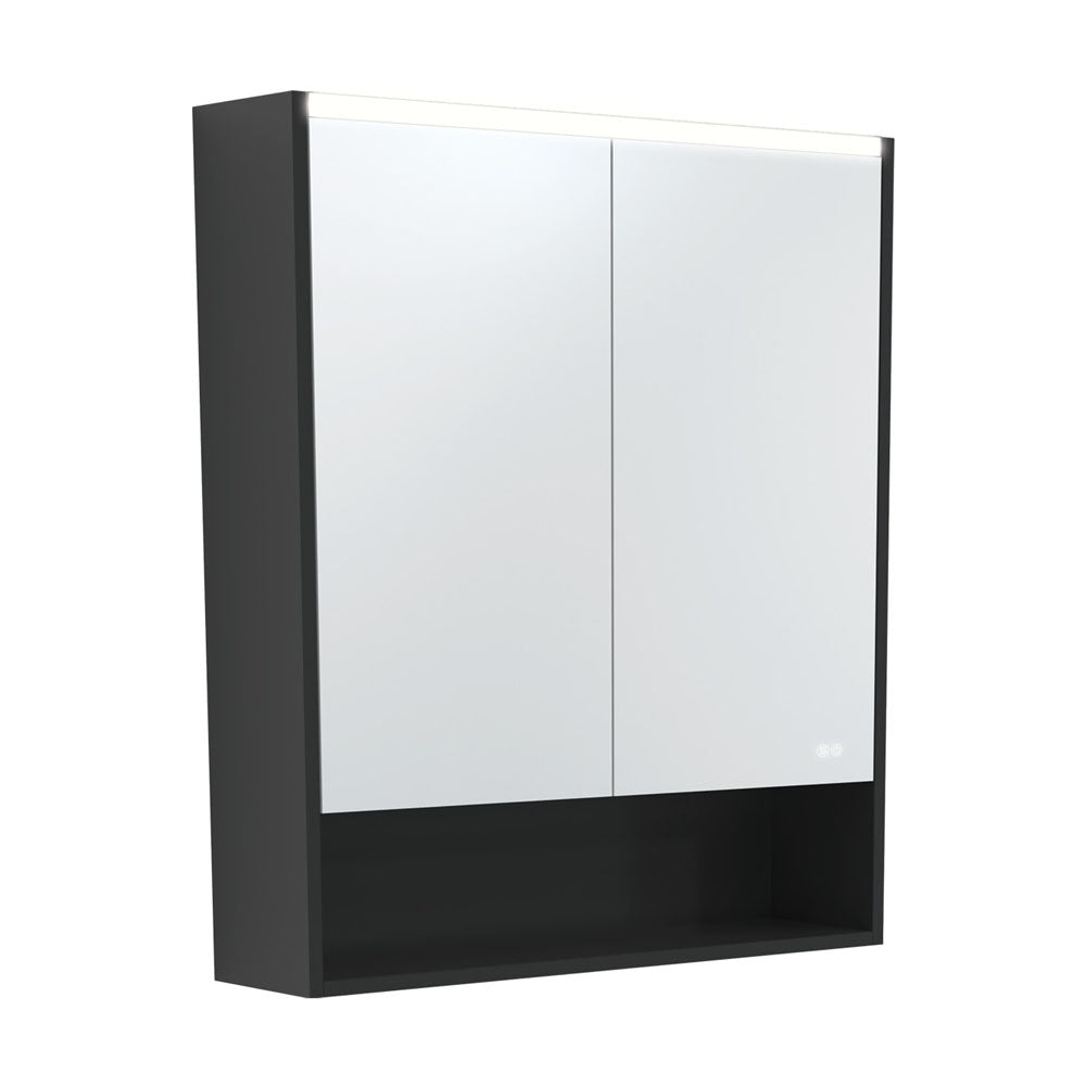 LED Mirror Cabinet with Display Shelf