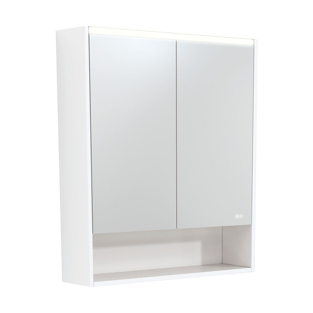LED Mirror Cabinet with Display Shelf