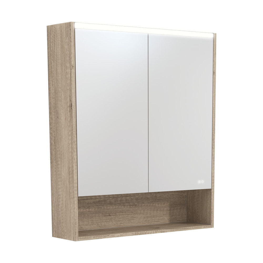 LED Mirror Cabinet with Display Shelf