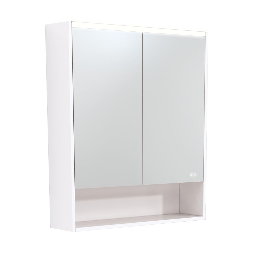 LED Mirror Cabinet with Display Shelf