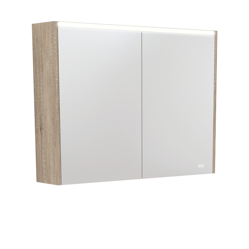 LED Mirror Cabinet with Side Panels
