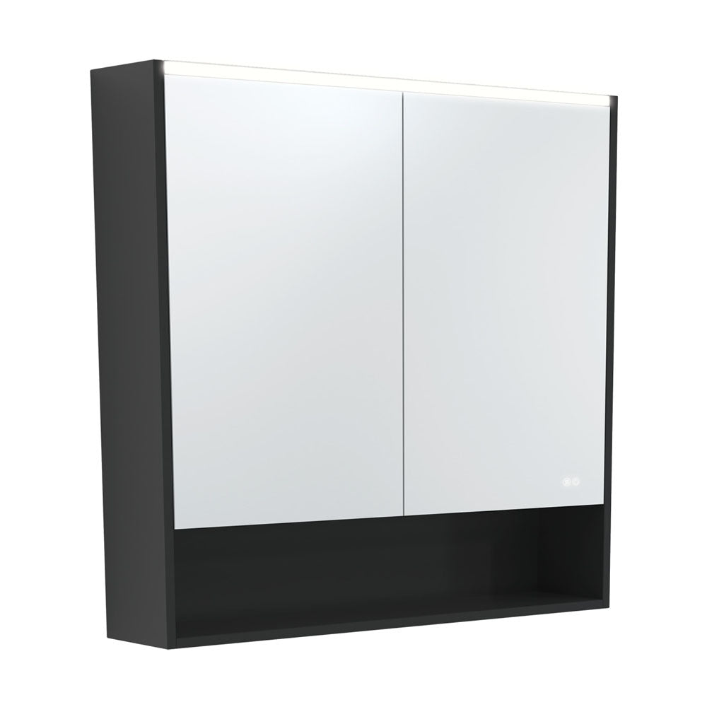 LED Mirror Cabinet with Display Shelf