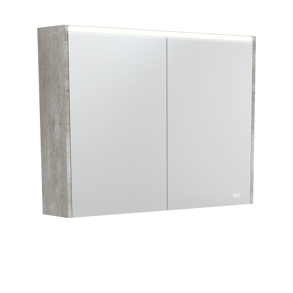 LED Mirror Cabinet with Side Panels