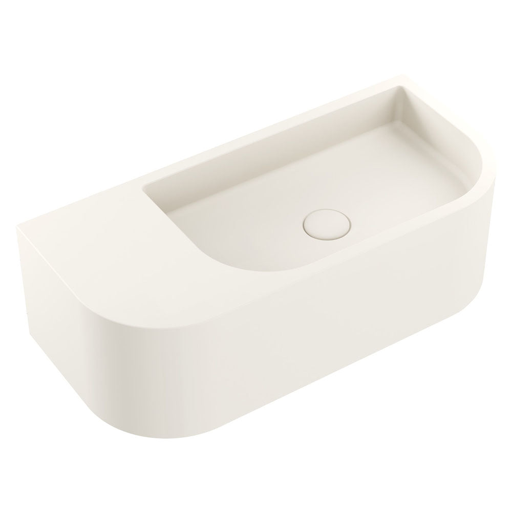 Blanca Concrete Wall Basin, Sage