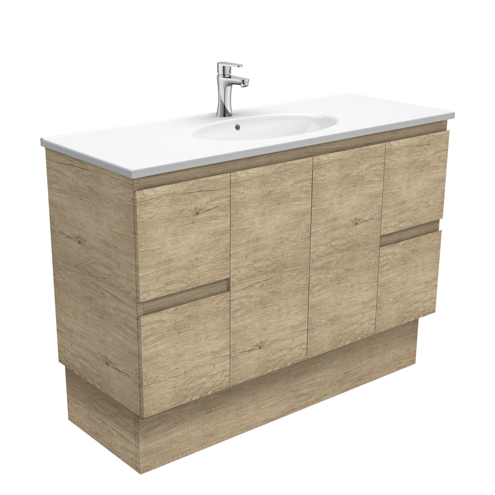 Rotondo Edge Industrial 1200 Vanity On Kickboard