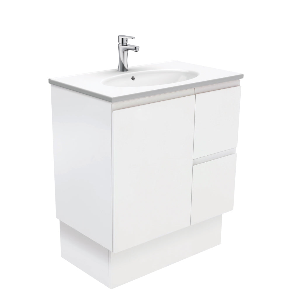 Rotondo Fingerpull Vanity - Right Drawer