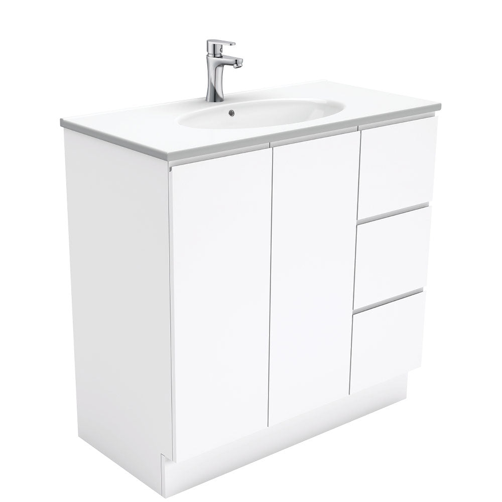 Rotondo Fingerpull Vanity - Right Drawer
